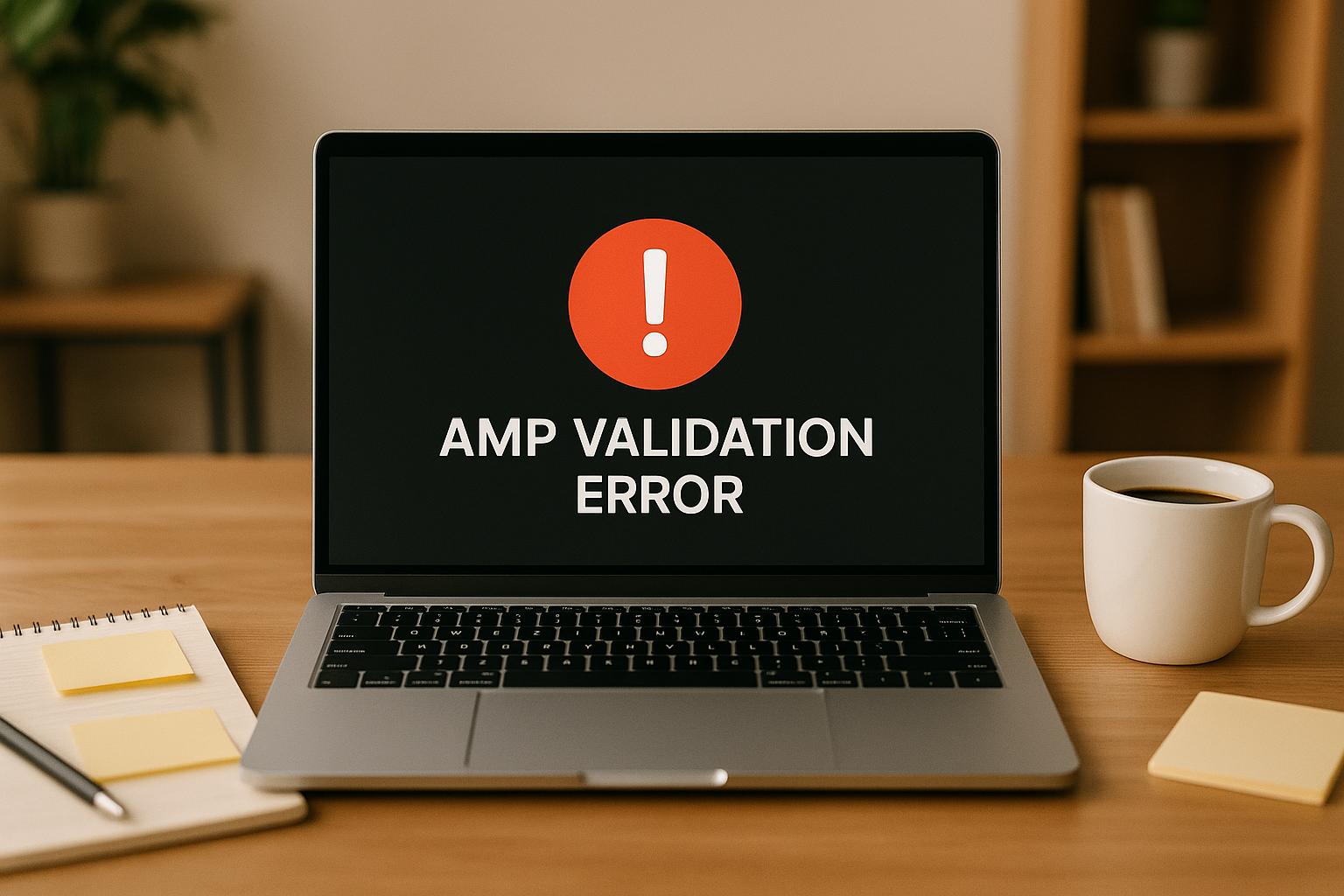 How to Fix AMP Validation Errors article cover