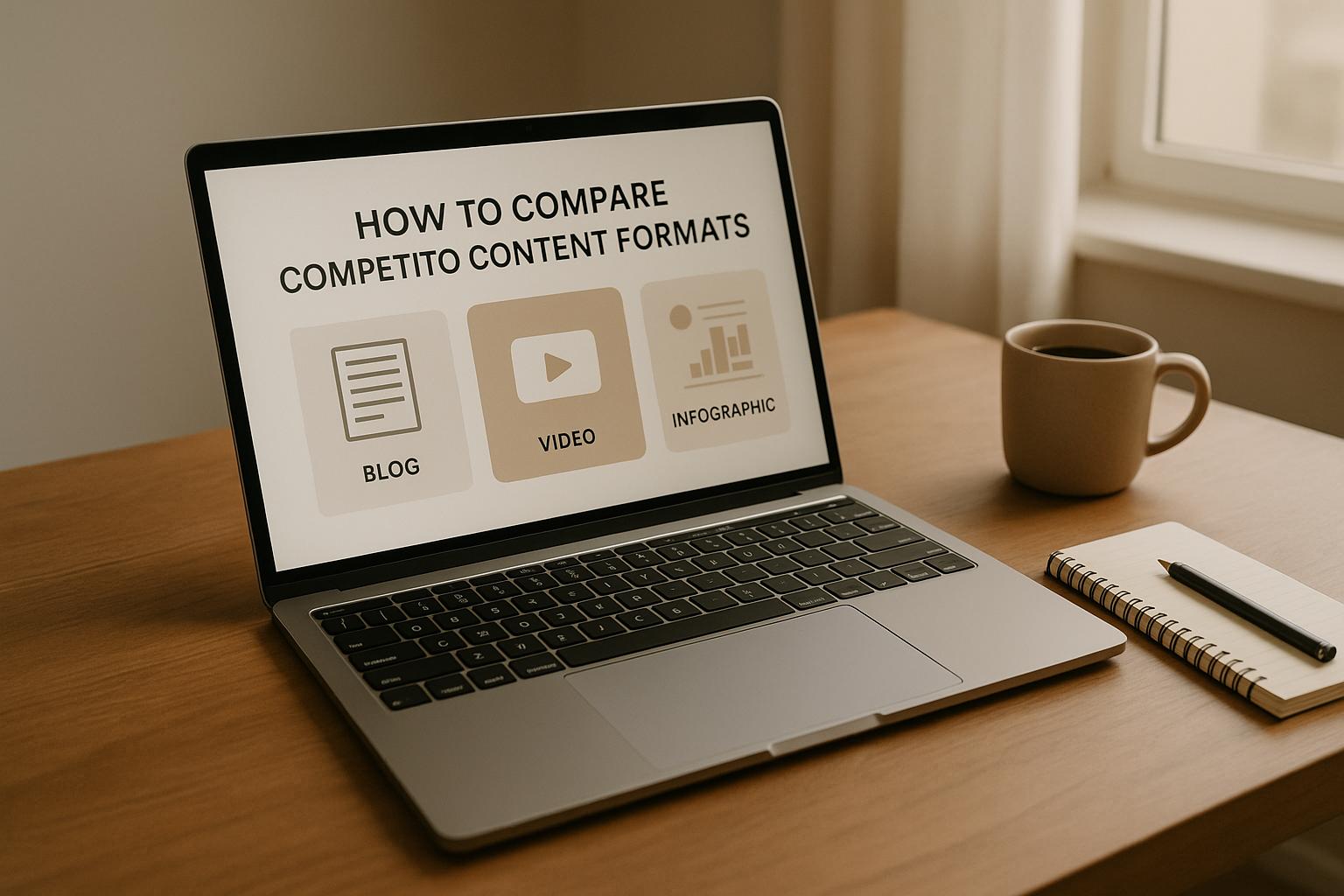 How To Compare Competitor Content Formats article cover