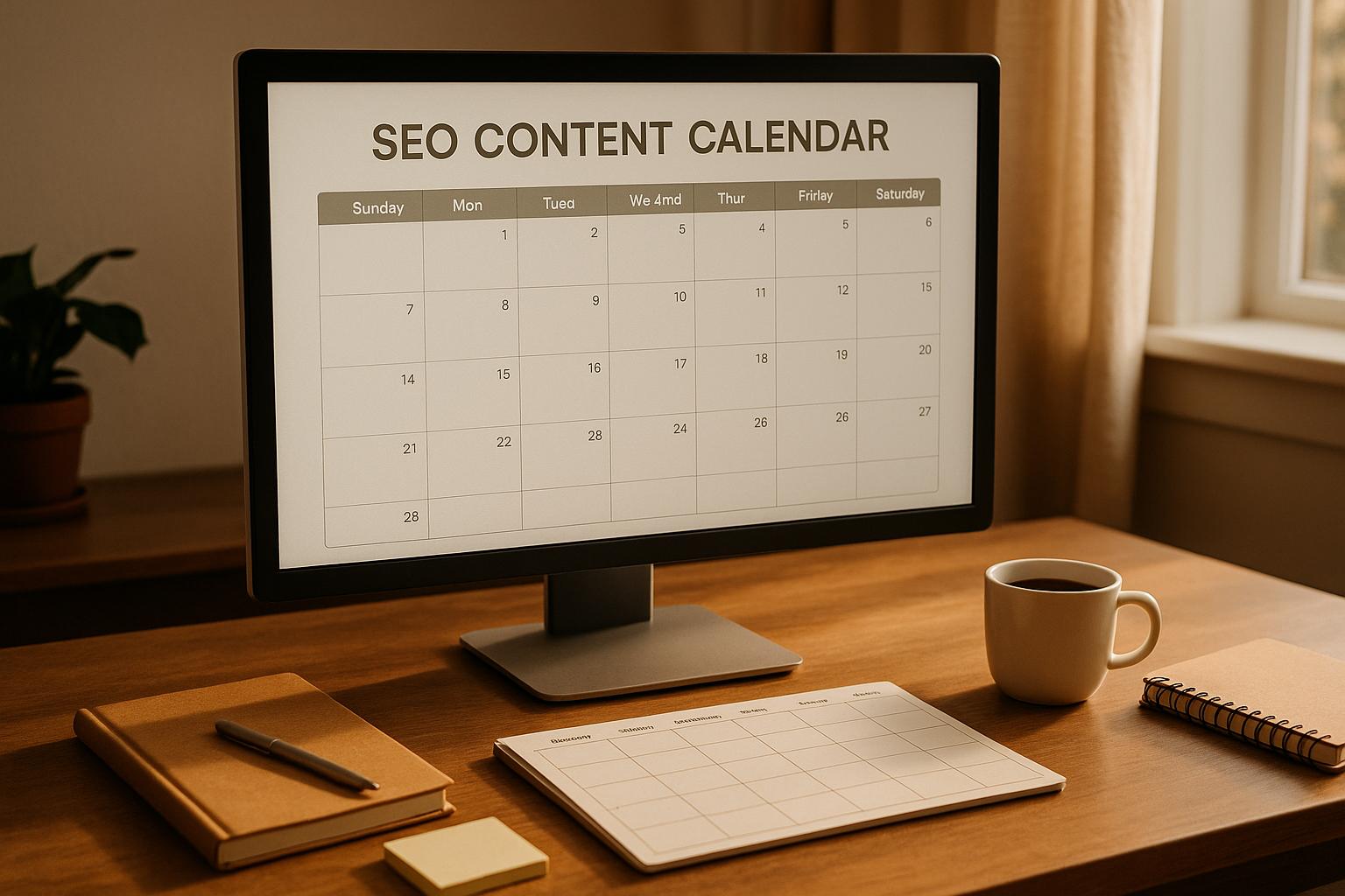 How To Build An SEO Content Calendar featured image