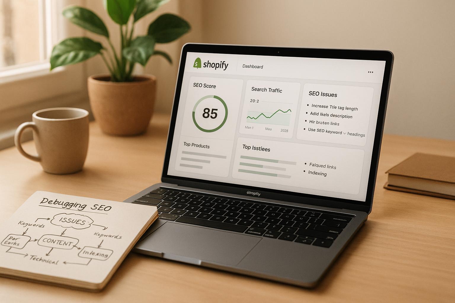 Ultimate Guide to Debugging Shopify SEO article cover