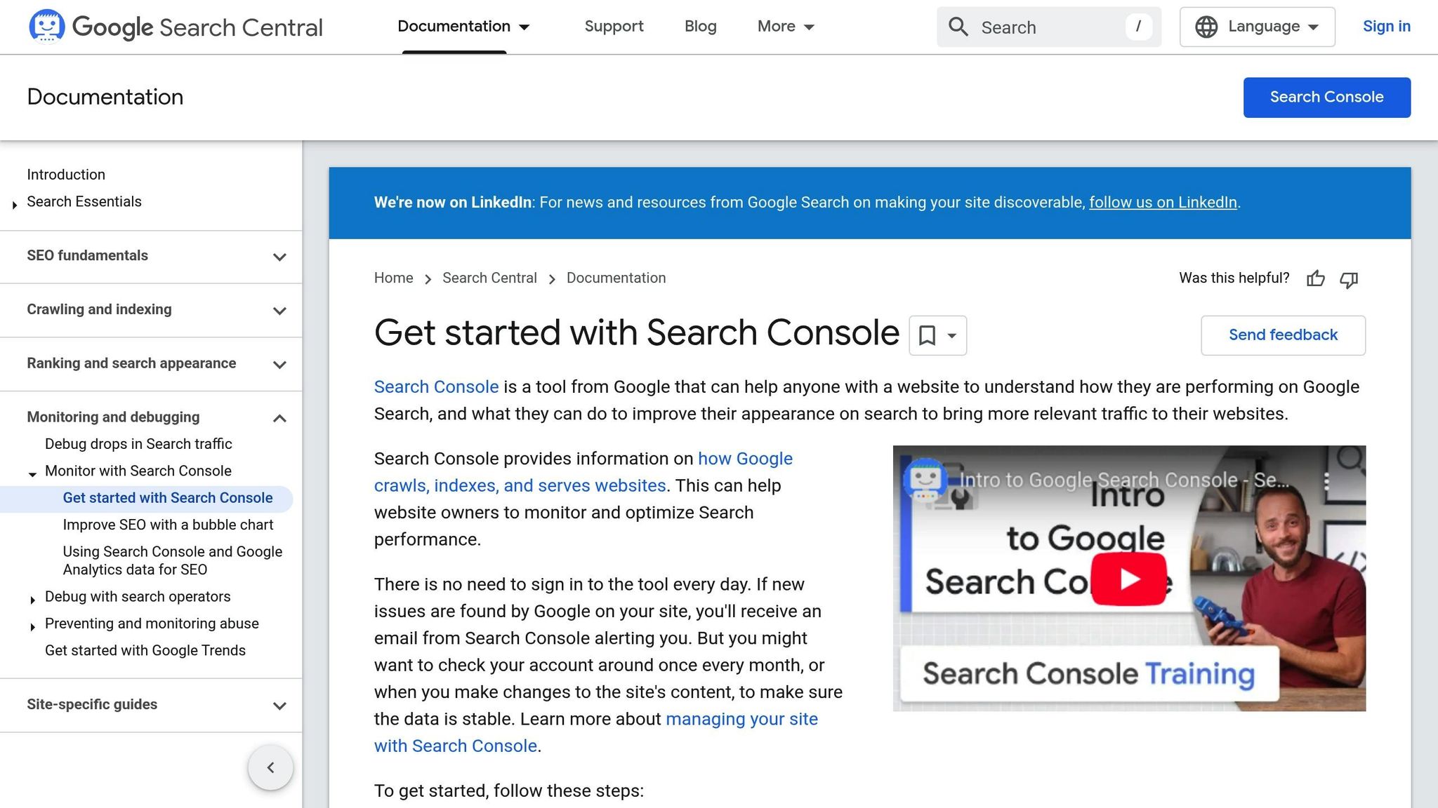 Google Search Console