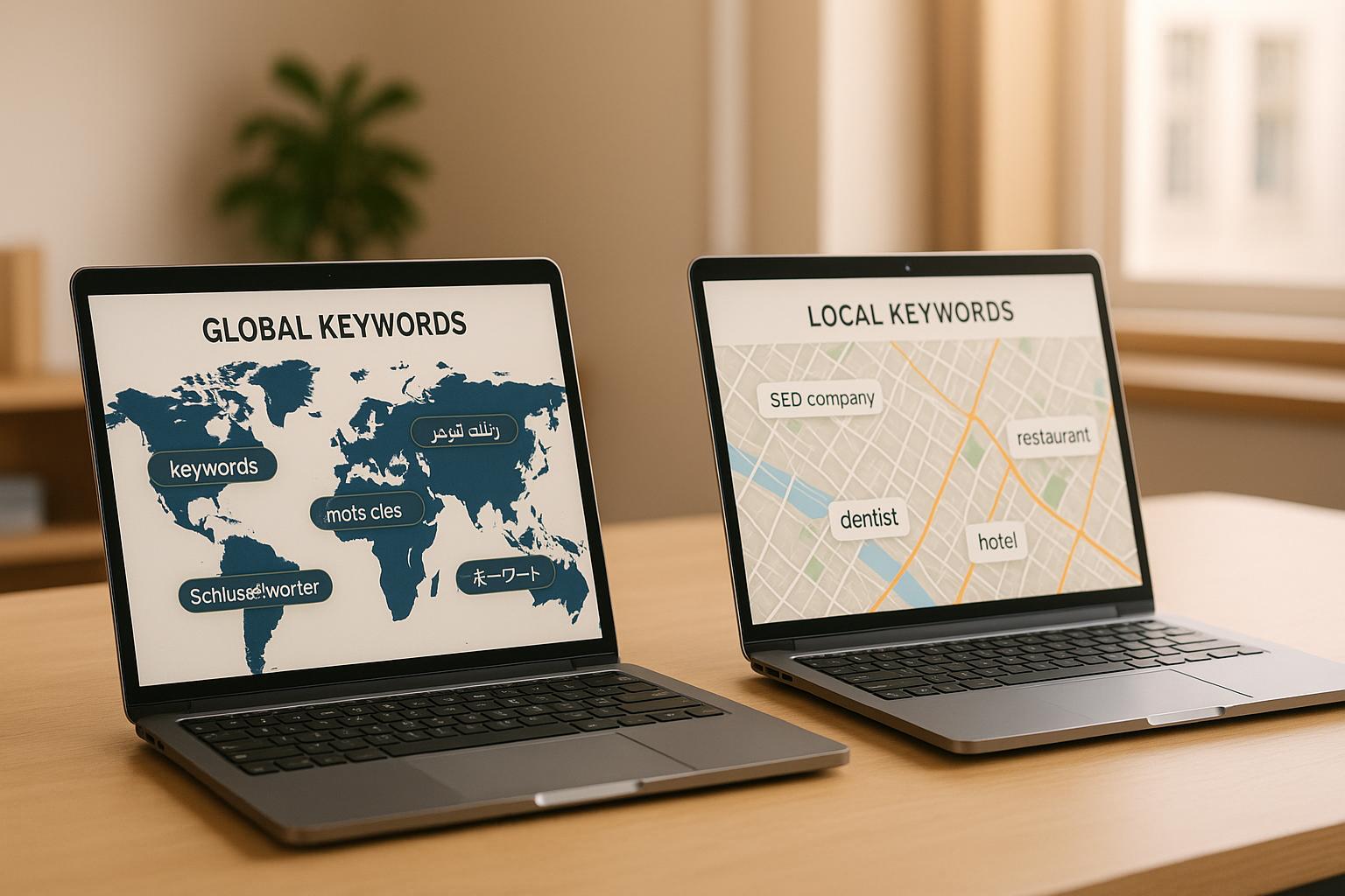Enterprise Keyword Research: Local vs Global Strategies article cover