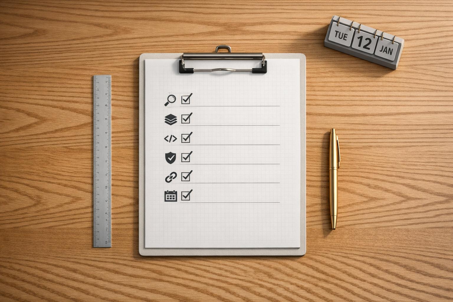 Checklist for Evergreen Content in Finance SEO article cover