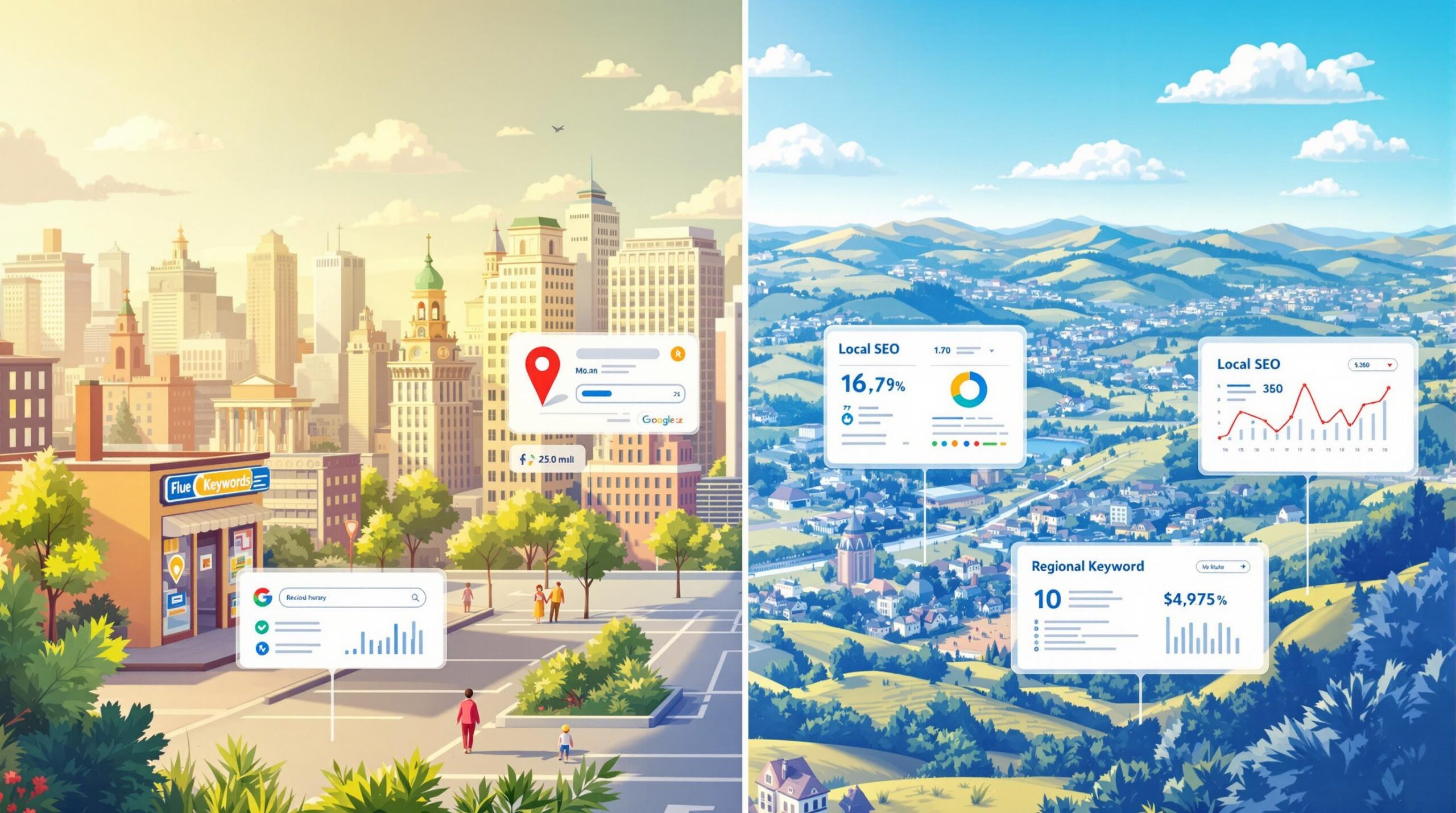 Local vs Regional Keyword Tracking: Key Differences article cover