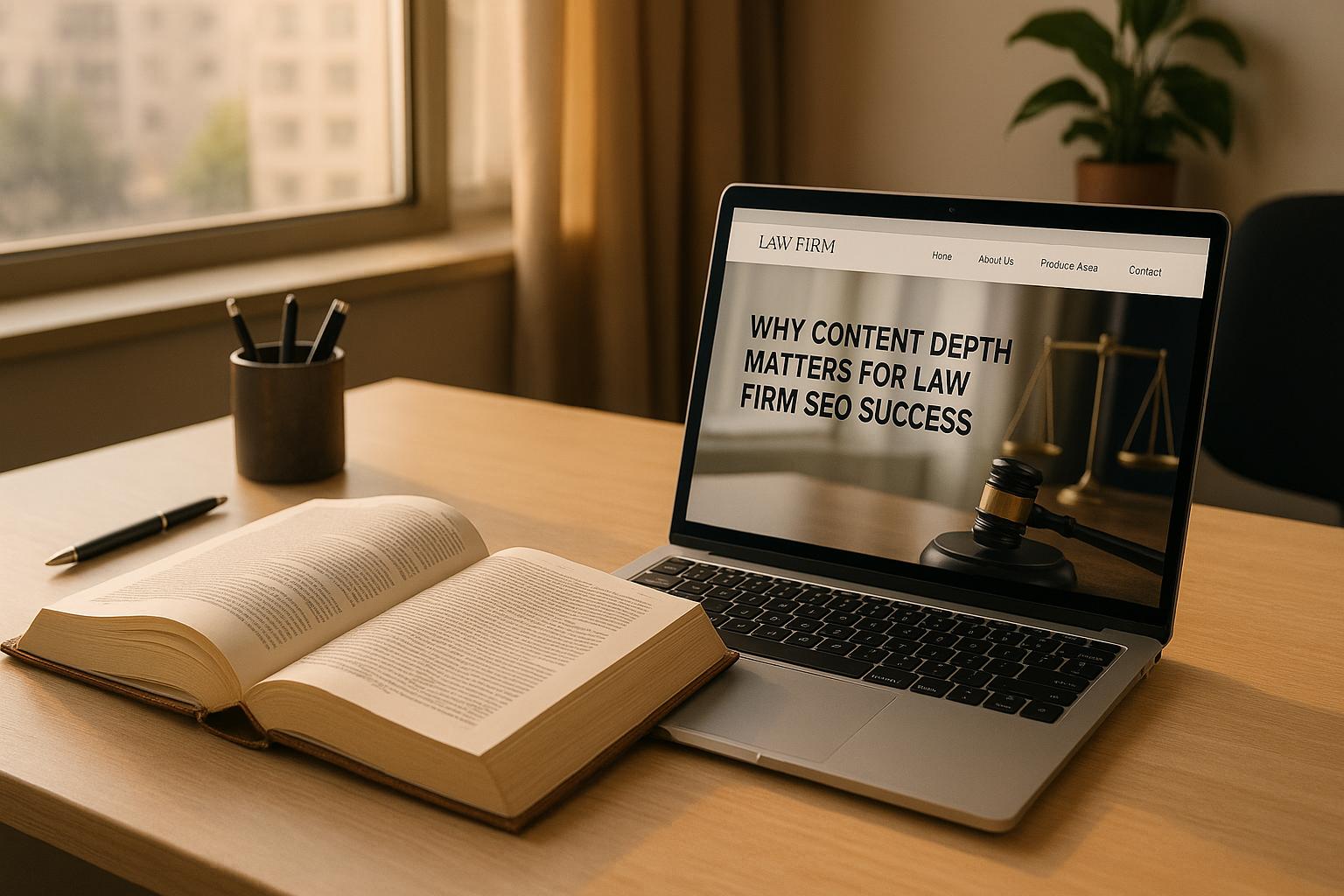 Why Content Depth Matters for Law Firm SEO Success article cover