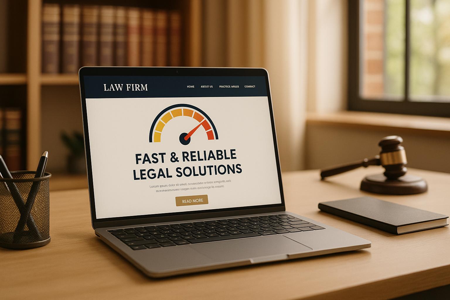 How Fast Website Speed Helps Law Firms Rank Higher article cover