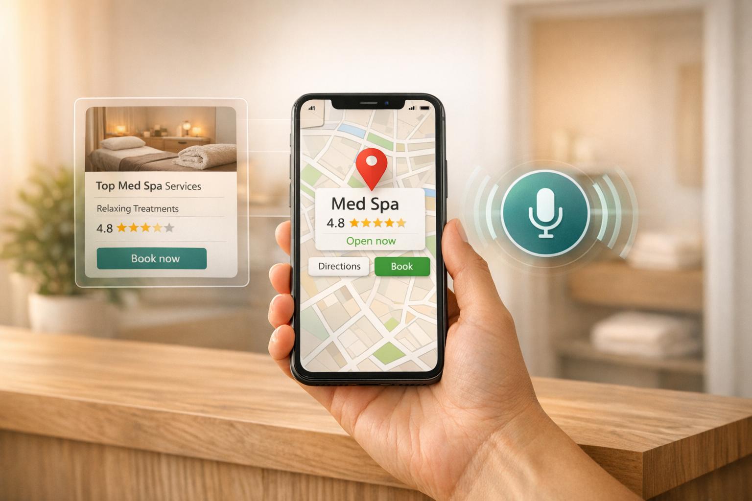 Local Med Spa SEO in 2026: Winning Maps, AI Overviews, and Voice Search article cover