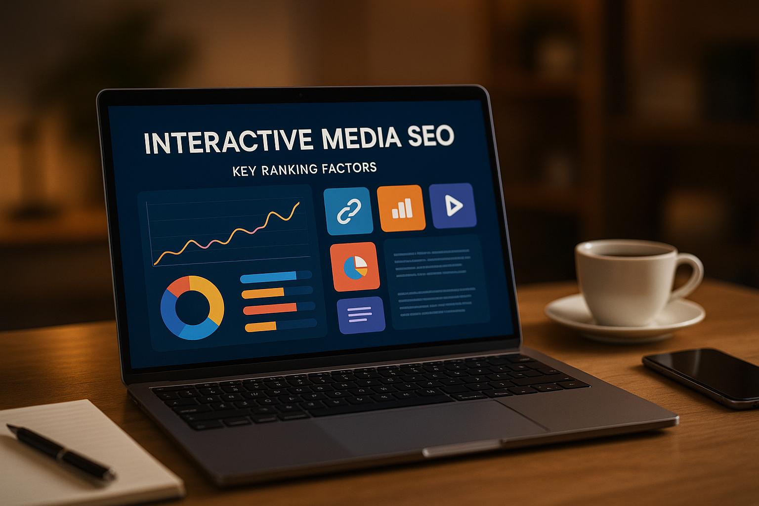 Interactive Media SEO: Key Ranking Factors article cover