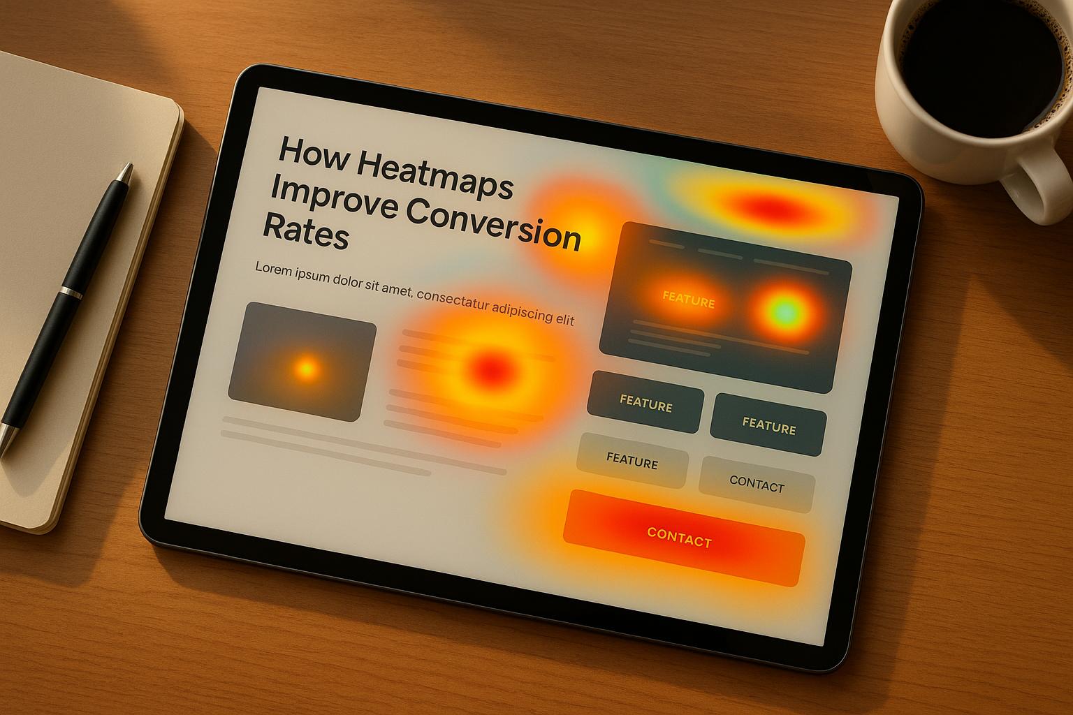 How Heatmaps Improve Conversion Rates article cover
