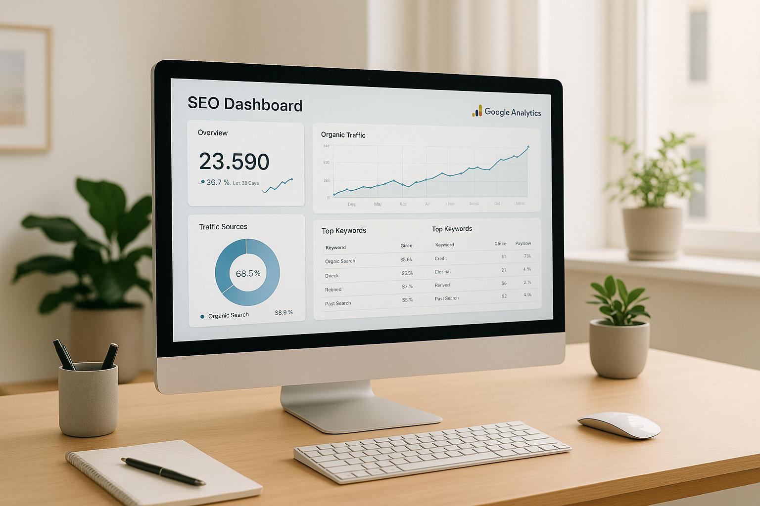 How Google Analytics Integrates with SEO Dashboards article cover