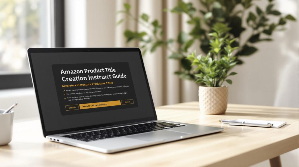 Amazon Product Title Guidelines 2025