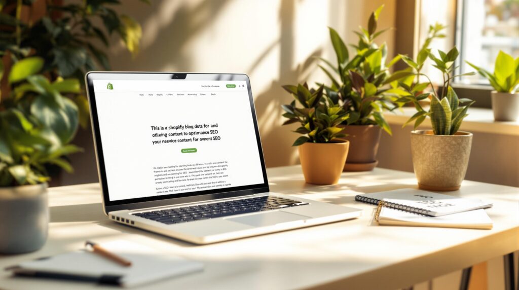 How to Optimize Shopify Blog Posts for SEO