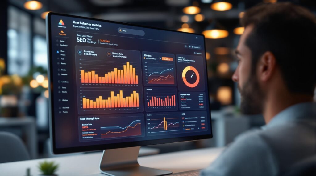 User Behavior Metrics Impacting SEO Rankings