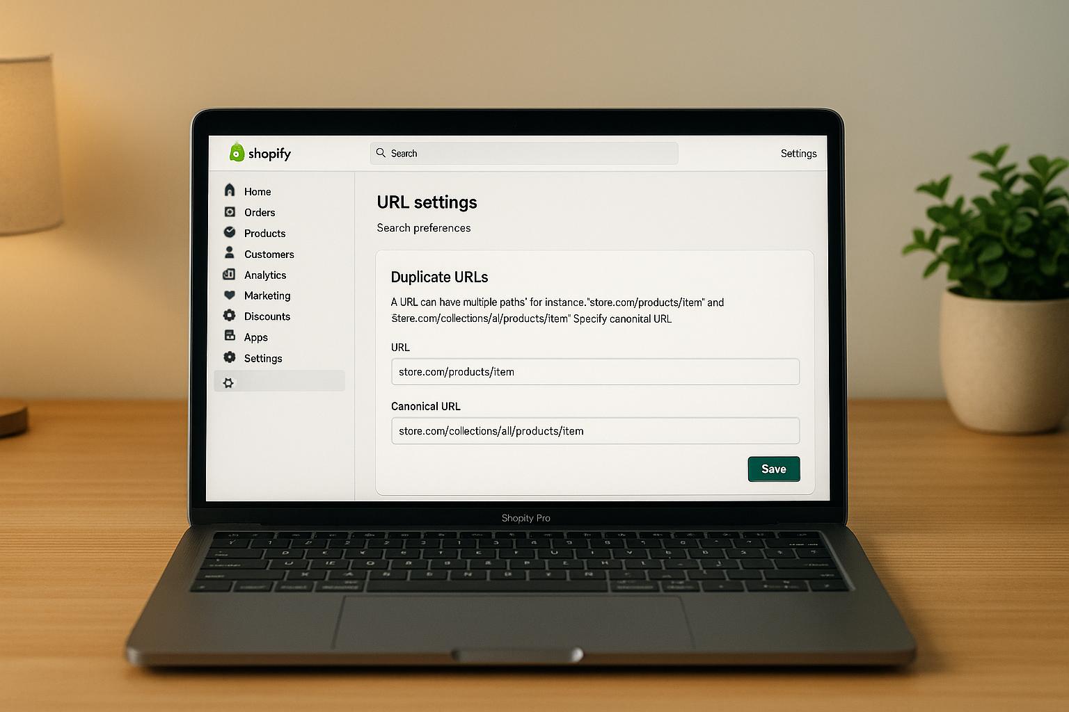 Managing Duplicate URLs in Shopify SEO