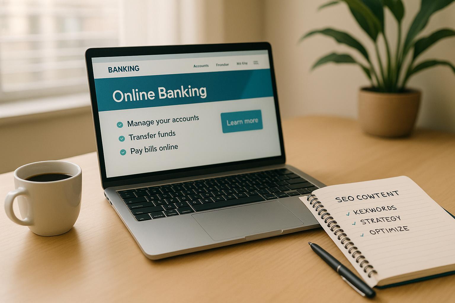 How to Write SEO Content for Online Banking