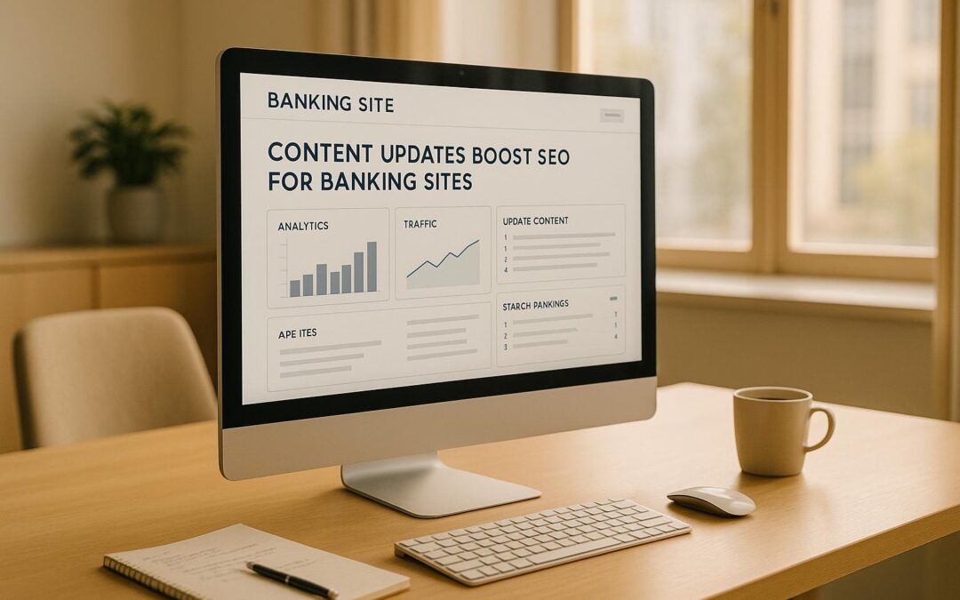 How Content Updates Boost SEO for Banking Sites