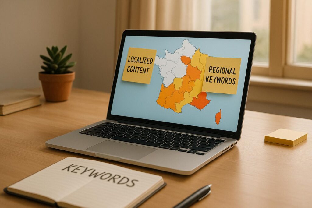 Localized Content Strategy with Regional Keywords