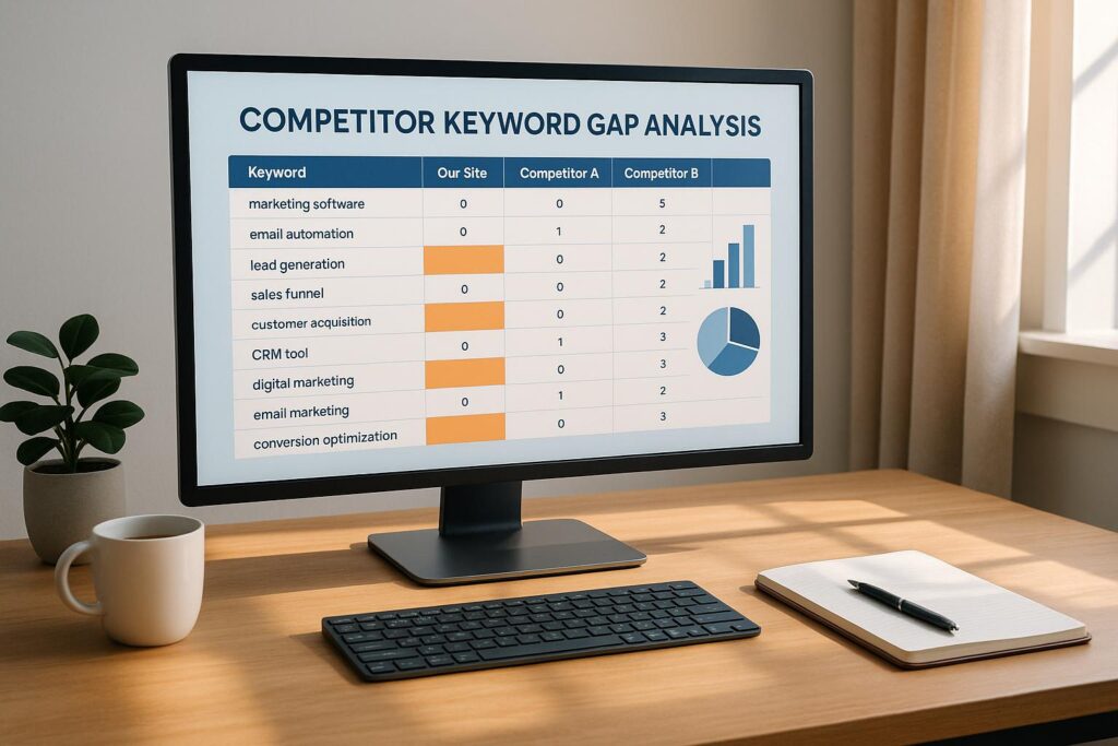 What Is Competitor Keyword Gap Analysis?