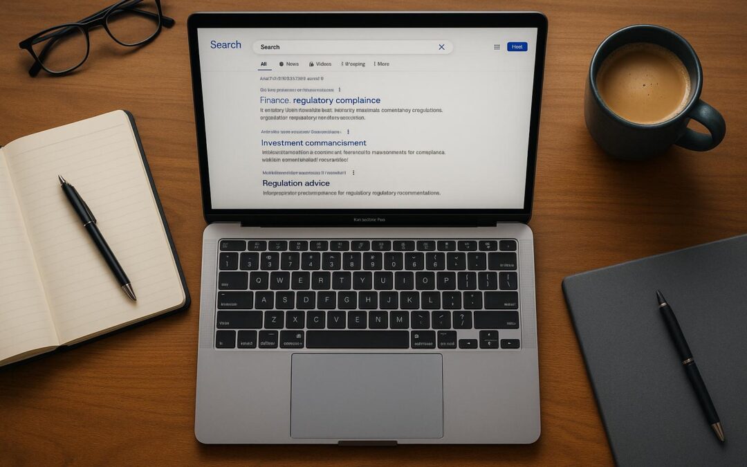 SEO for Finance: Navigating Regulatory Keywords
