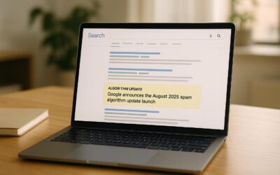 Google announces the August 2025 spam algorithm update launch