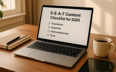 E-E-A-T Content Checklist for 2025