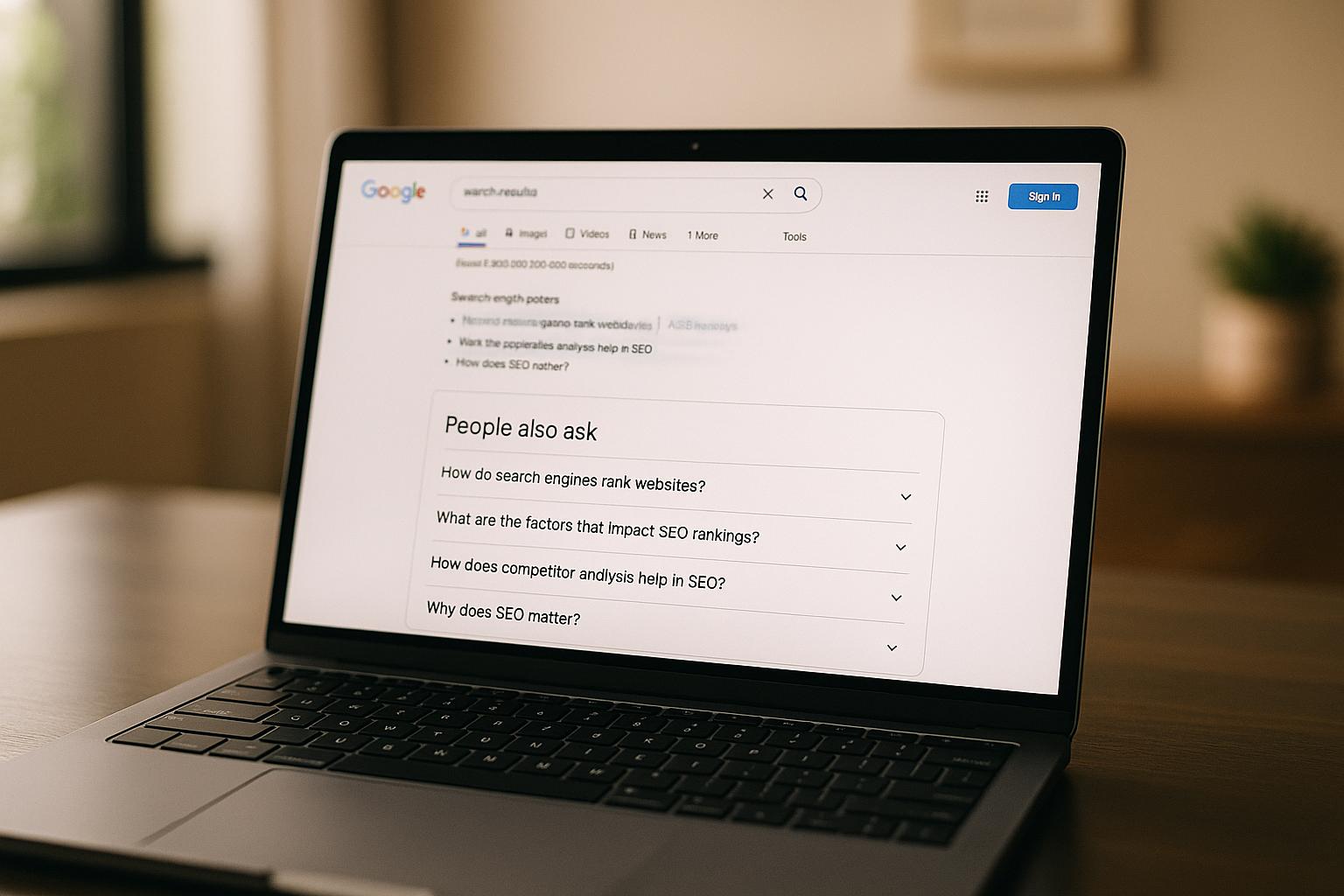 People Also Ask: Impact on Competitor Rankings