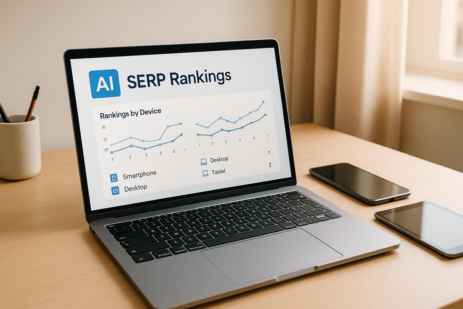 How to Track SERP Rankings Across Devices with AI