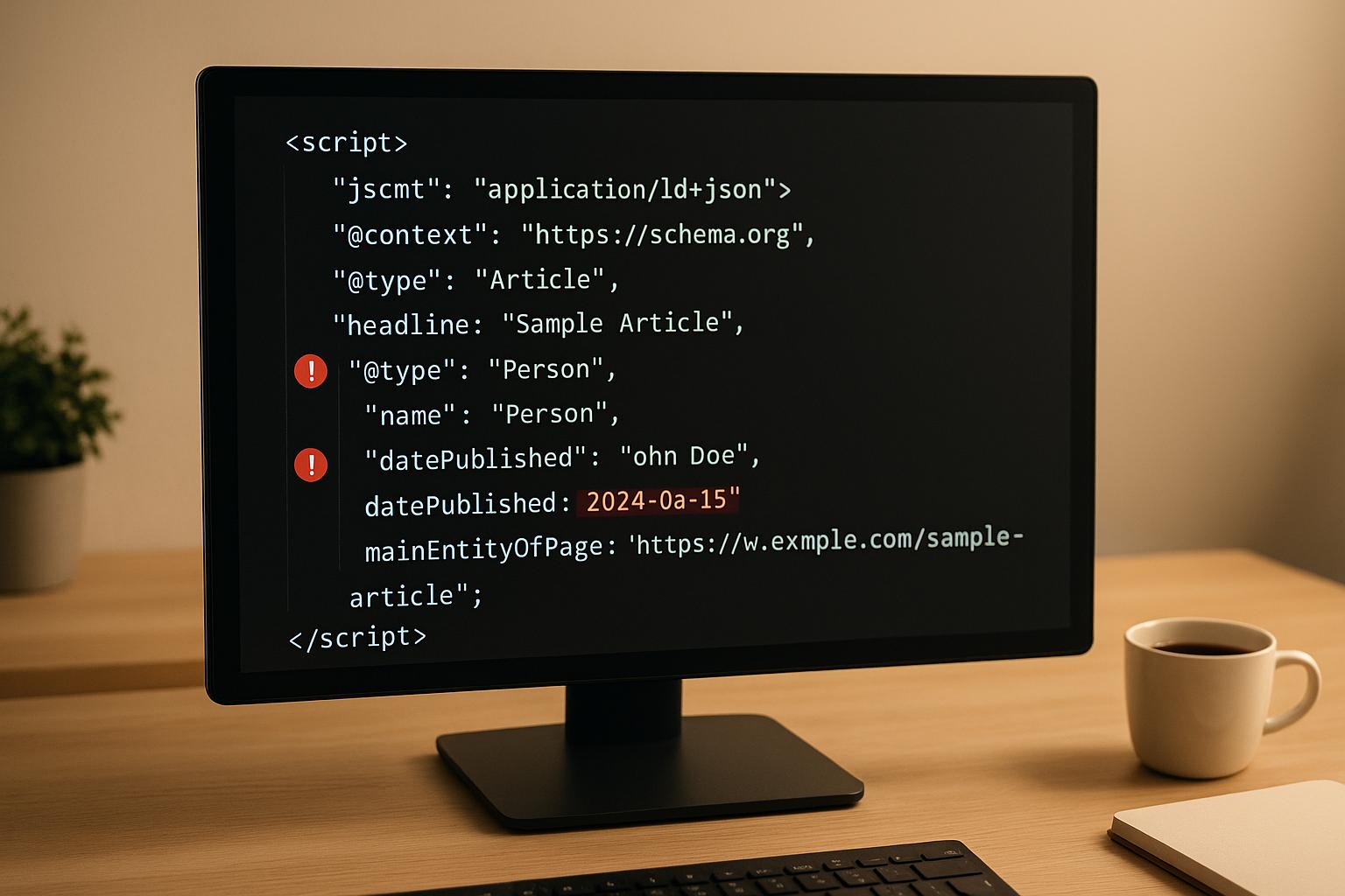 Common Schema Markup Errors and Fixes