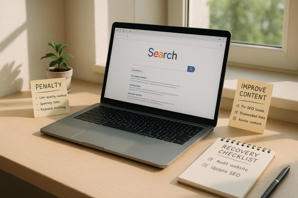 How to Recover from Google Algorithm Penalties