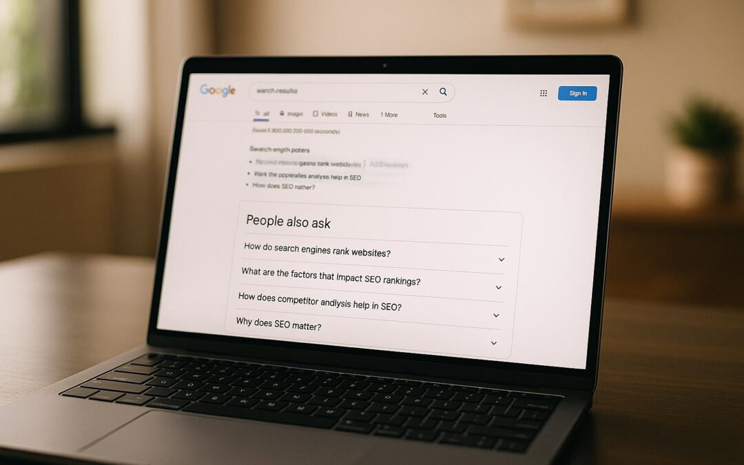 People Also Ask: Impact on Competitor Rankings