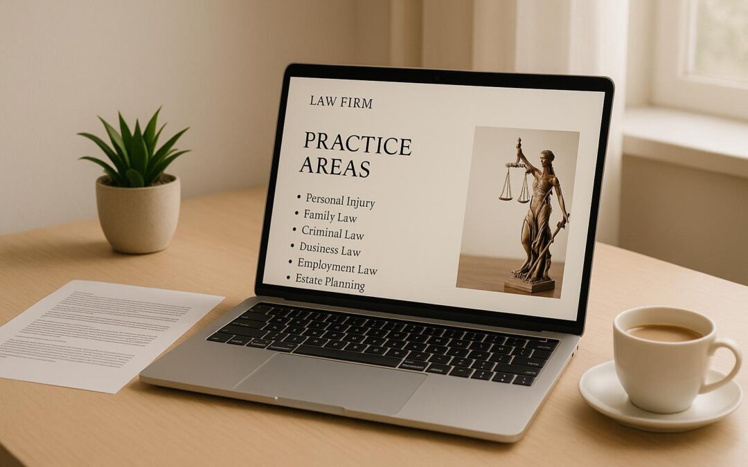 The Role of Practice Area Pages in Law Firm SEO