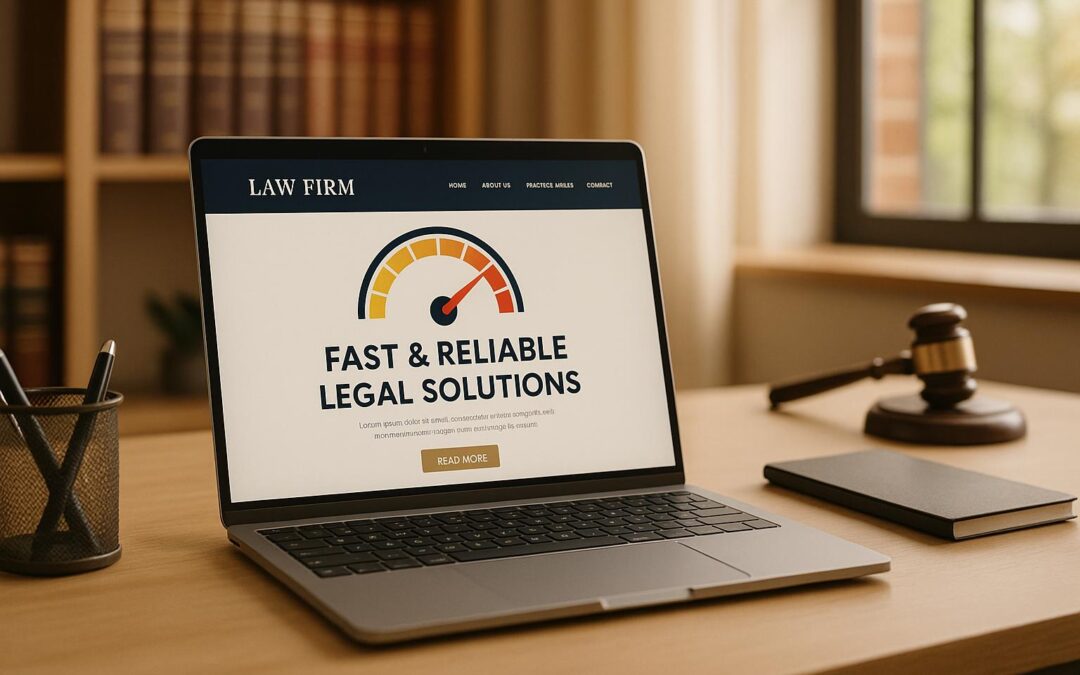 How Fast Website Speed Helps Law Firms Rank Higher