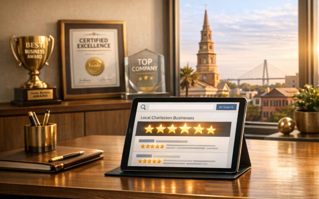 How Reviews, Authority, and Trust Impact AI Search Results for Charleston Companies