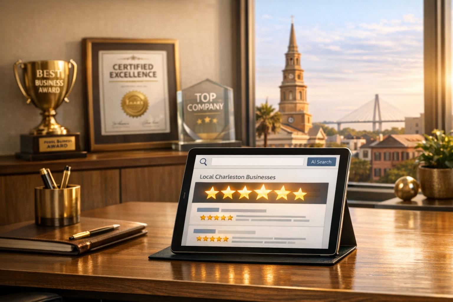 How Reviews, Authority, and Trust Impact AI Search Results for Charleston Companies
