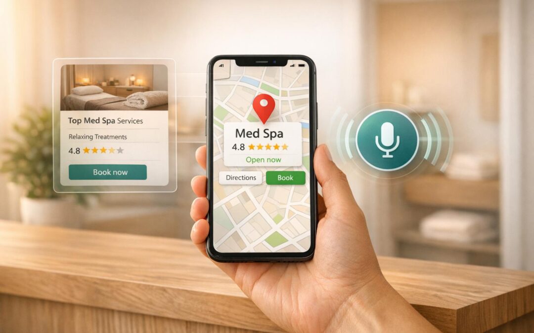 Local Med Spa SEO in 2026: Winning Maps, AI Overviews, and Voice Search