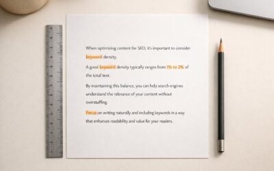 Keyword Density Best Practices 2026